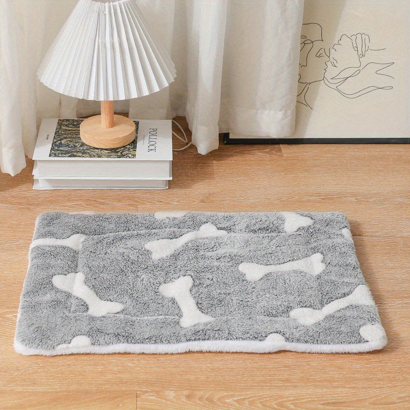Self-Warming Reversible Fleece Pet Bed Mat All Sizes