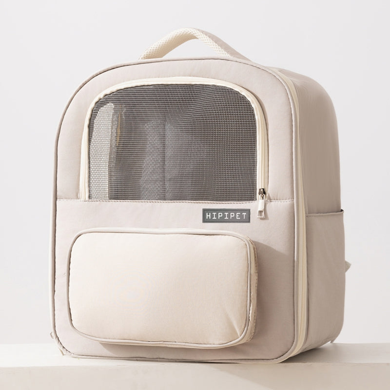 Breathable Mesh Window Pet Carrier Backpack For Cats Dogs