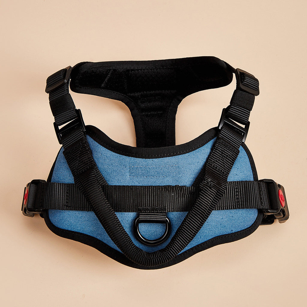 No Pull Reflective Adjustable Soft Padded Dog Vest Harness
