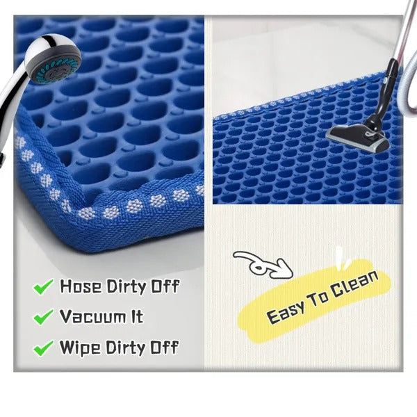 Large Cat Litter Mat Trapping Mat For Litter Boxes