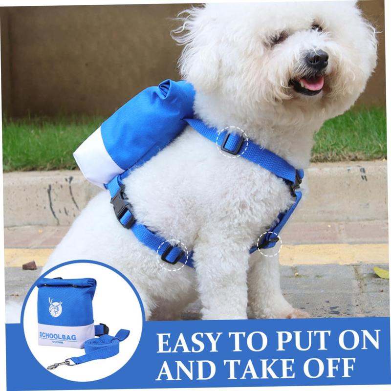 Portable Dog Vest Backpack For Small Dogs Outdoor Travel