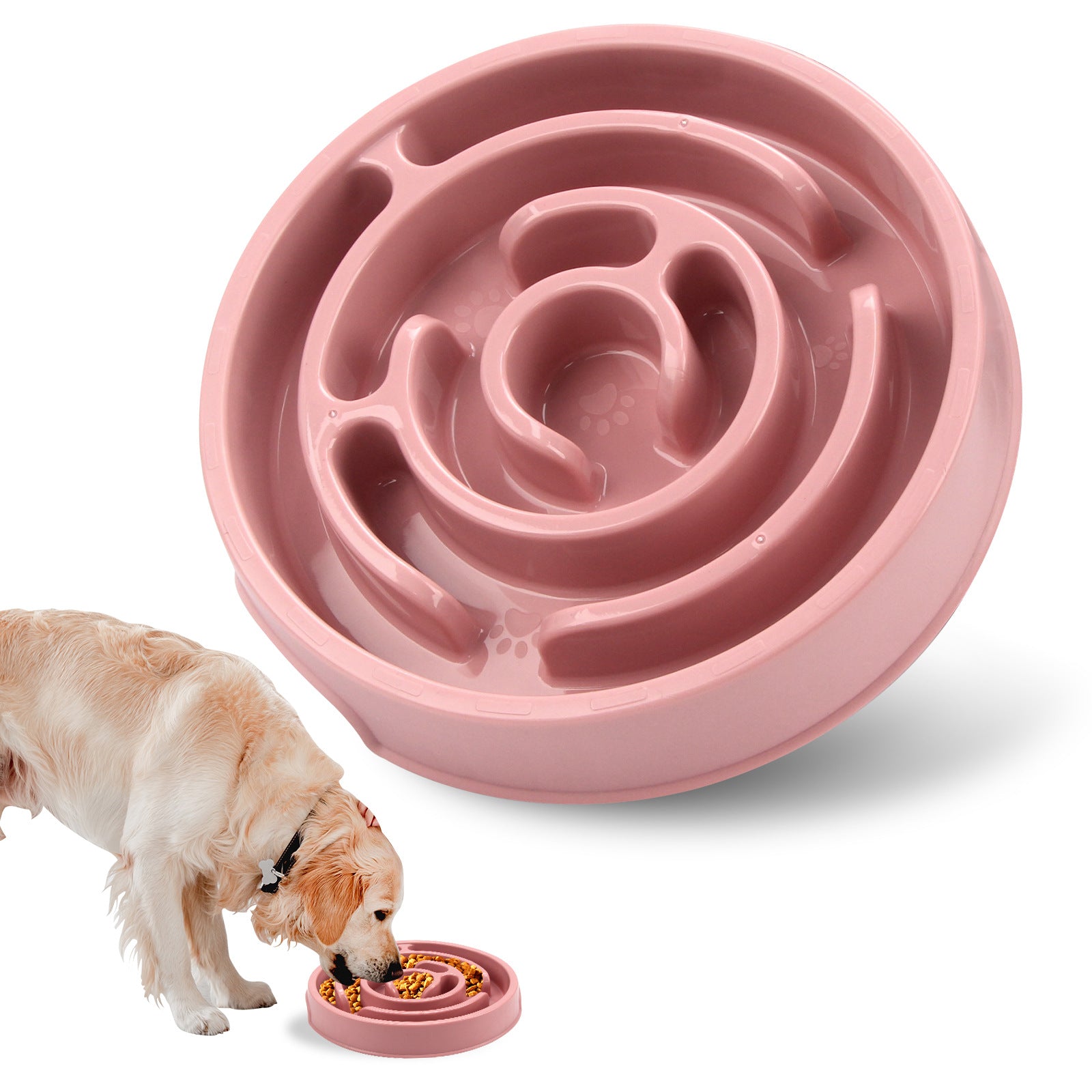 Silicone Slow Feeder Dog Bowl Anti-Choking Puzzle