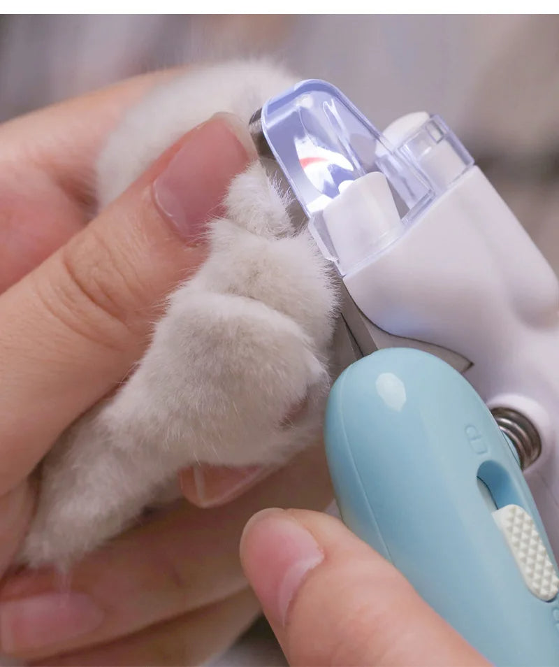 LED Electric Pet Nail Grinder With Built-In Safety Light
