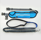 Hands-Free Dog Running Leash With Shock Absorbing Bungee Belt