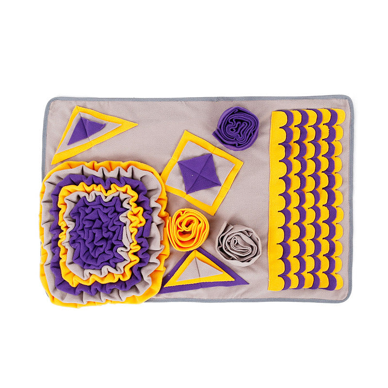 Dog Snuffle Mat Interactive Nose Work Foraging Toy