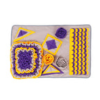 Dog Snuffle Mat Interactive Nose Work Foraging Toy
