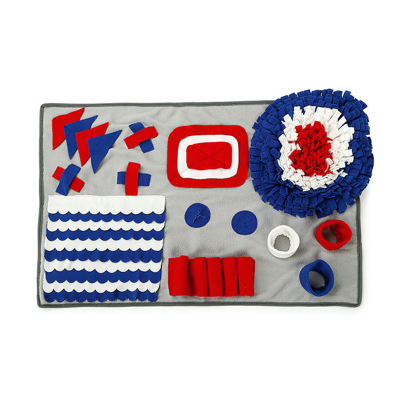 Dog Snuffle Mat Interactive Nose Work Foraging Toy