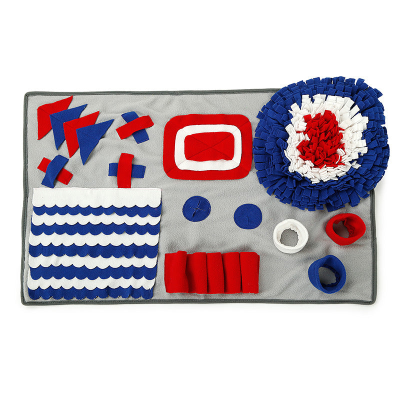 Dog Snuffle Mat Interactive Nose Work Foraging Toy
