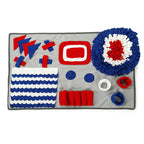 Dog Snuffle Mat Interactive Nose Work Foraging Toy