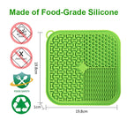 Dog Licking Mat Slow Feeder With Suction Cups Anxiety Relief