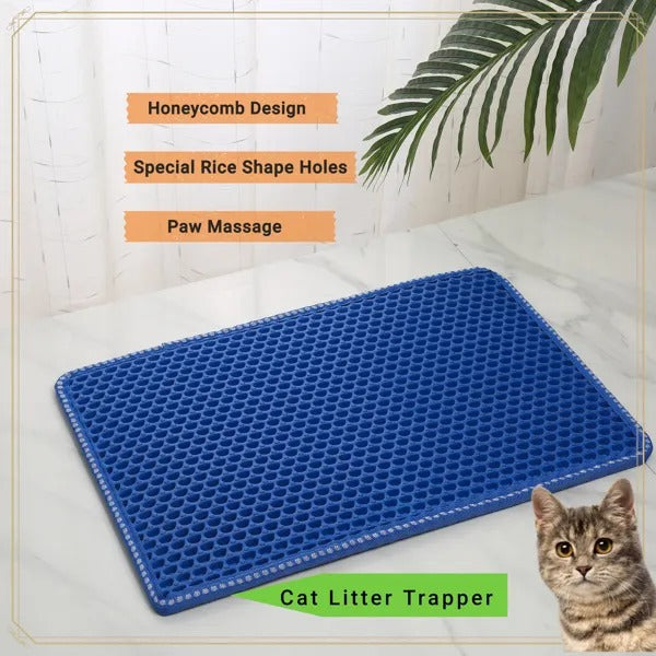 Large Cat Litter Mat Trapping Mat For Litter Boxes