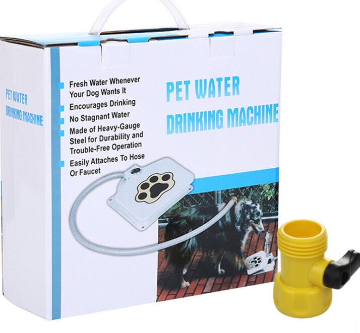 Outdoor Dog Water Fountain With Motion-Activated Flow