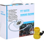 Outdoor Dog Water Fountain With Motion-Activated Flow