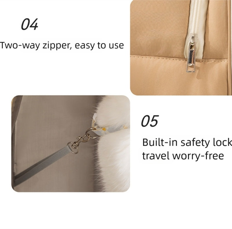 Breathable Mesh Window Pet Carrier Backpack For Cats Dogs