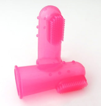 Super Soft Silicone Finger Toothbrush For Pets