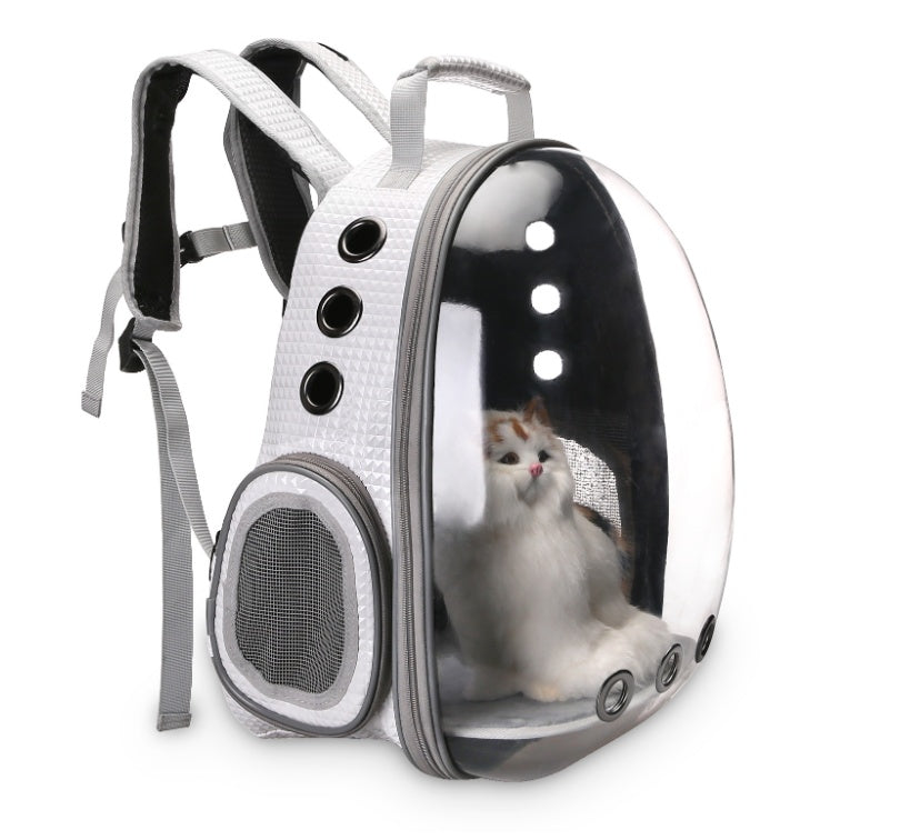 Space Capsule Bubble Pet Carrier Backpack 360 Sightseeing