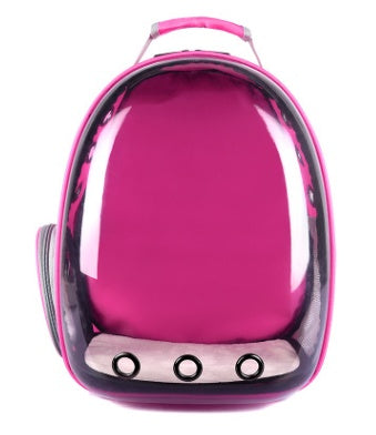 Space Capsule Bubble Pet Carrier Backpack 360 Sightseeing