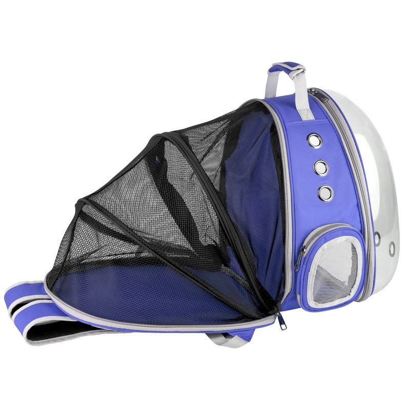 Space Capsule Bubble Pet Carrier Backpack 360 Sightseeing