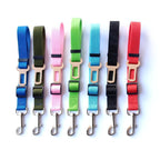 Adjustable Dog Car Safety Seat Belt Travel Restraint Leash
