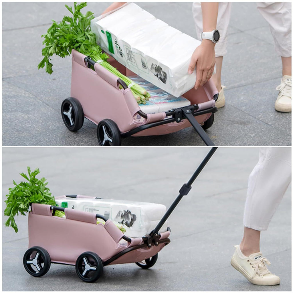 Foldable Pet Stroller For Small Dogs And Cats