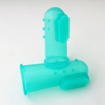 Super Soft Silicone Finger Toothbrush For Pets