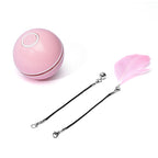 Interactive LED Laser Rolling Ball Toy For Cats