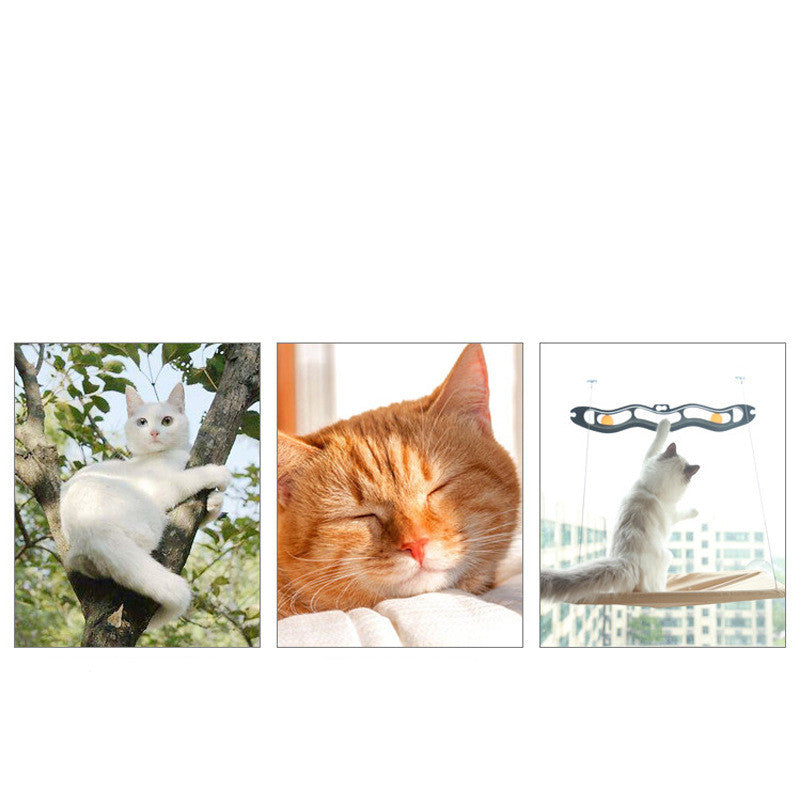 Suction Cup Window Cat Hammock Wall Mounted Perch