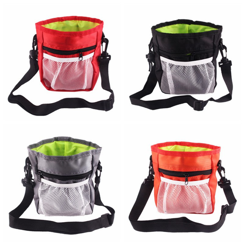 Drawstring Dog Treat Pouch For Training Walks