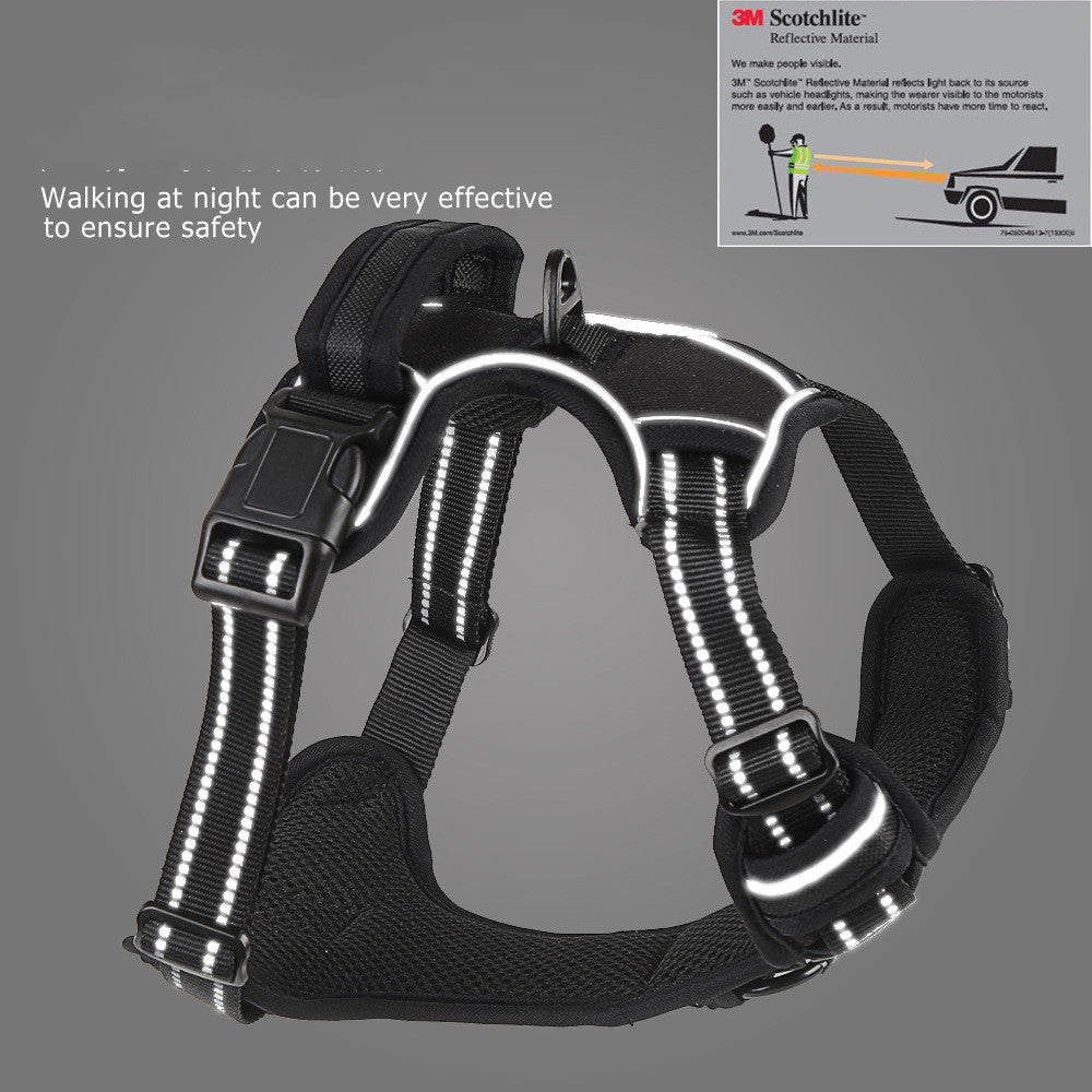 No Pull Reflective Breathable Dog Harness Vest