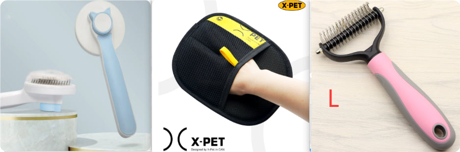 Double-sided Dematting Comb For Long-haired Dogs