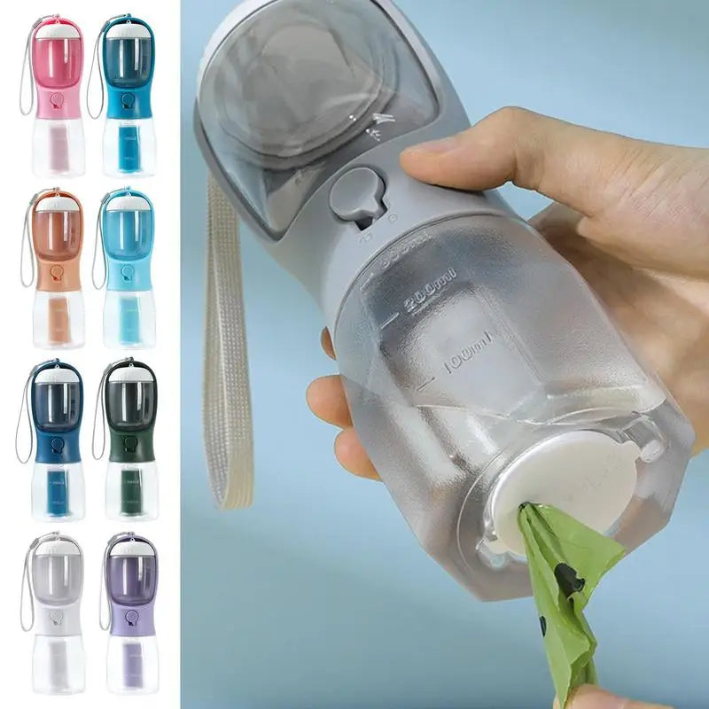 3-in-1 Portable Dog Travel Water Food Cup