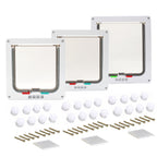 4-Way Locking Pet Door For Dogs And Cats