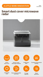 Wireless Stainless Steel Automatic Cat Water Fountain 3L