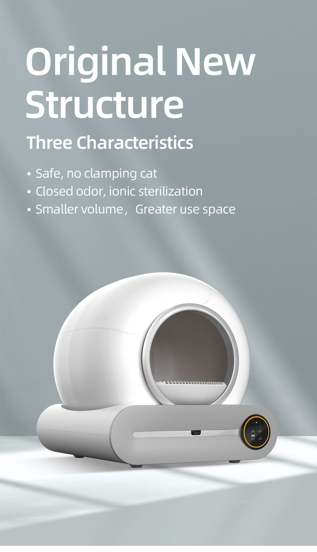 Automatic Self-Cleaning Smart Cat Litter Box