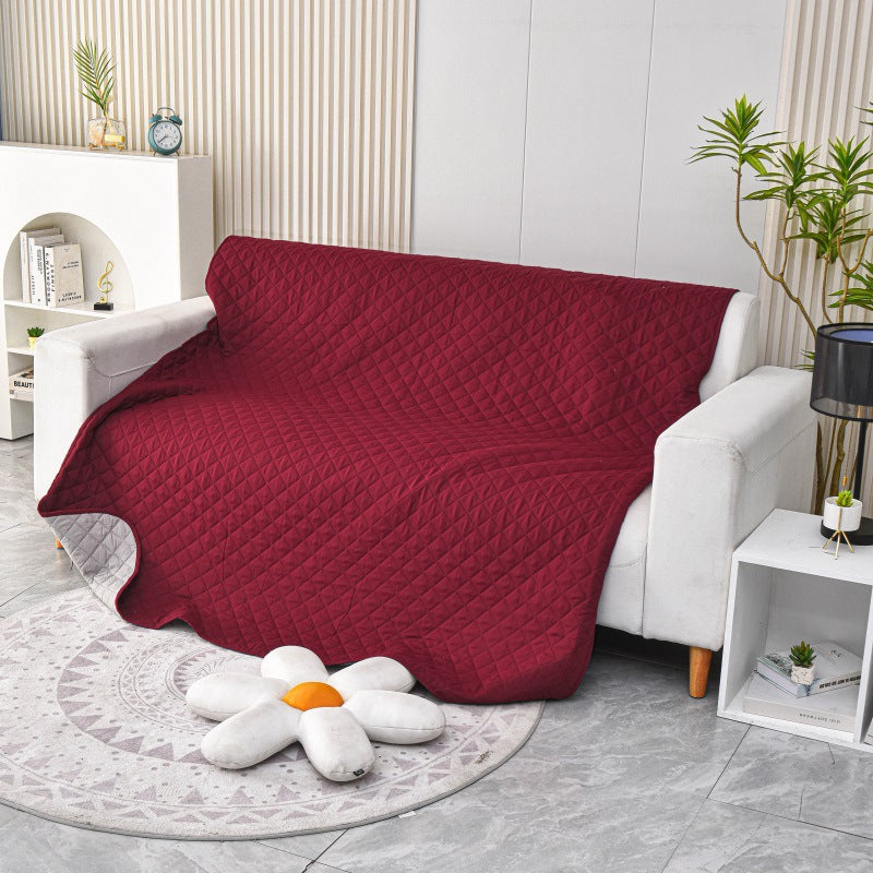 Reversible Washable Dog Blanket Sofa Couch Cover