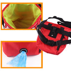 Drawstring Dog Treat Pouch For Training Walks