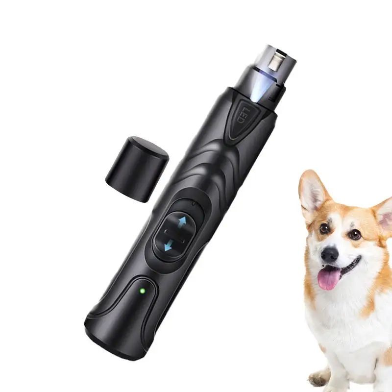 Rechargeable Lighted Dog Nail Grinder For All Sizes