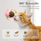Wall-Stick Catnip Balls For Cat Dental Health
