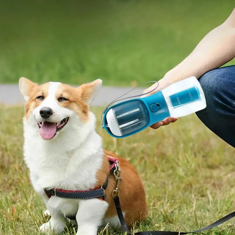 3-in-1 Portable Dog Travel Water Food Cup
