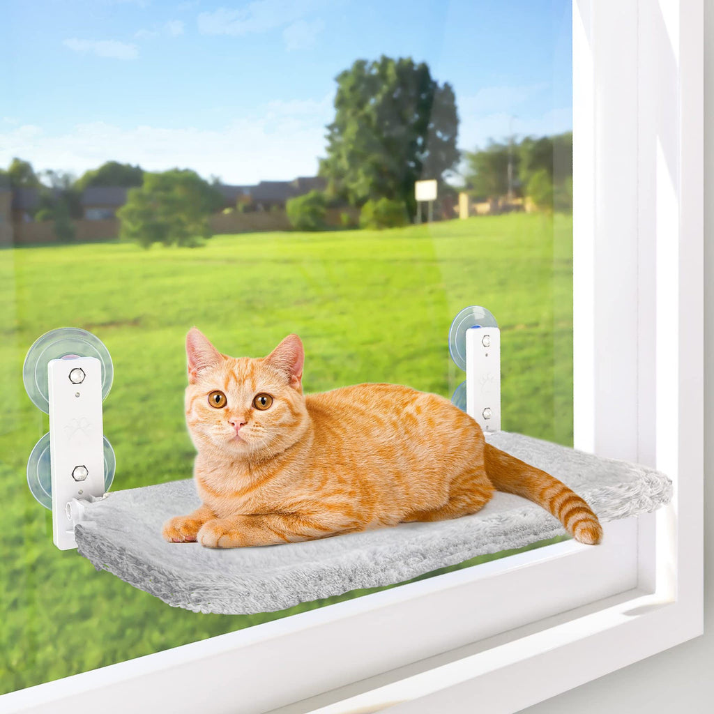 Cordless Cat Window Perch Foldable Hammock Seat Indoor