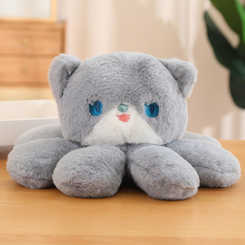 Jellyfish Octopus Plush Toy For Cats