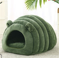 Winter Cave Cat Bed Warm Enclosed Nest For Cats