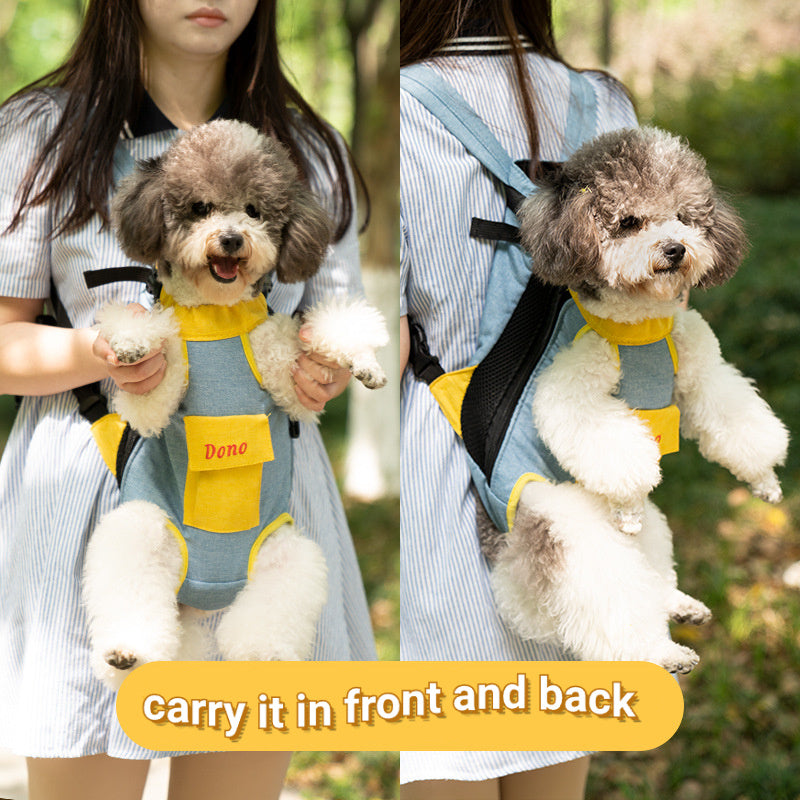 Breathable Pet Chest Sling Carrier Bag For Cats Dogs