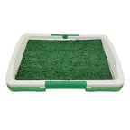 Indoor Dog Grass Patch Potty Trainer Three-Layer Tray