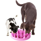 Jungle Puzzle Slow Feeder Bowl For Cats And Dogs
