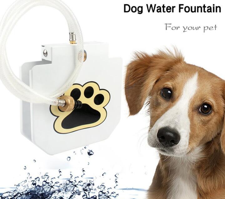 Outdoor Dog Water Fountain With Motion-Activated Flow