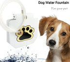 Outdoor Dog Water Fountain With Motion-Activated Flow
