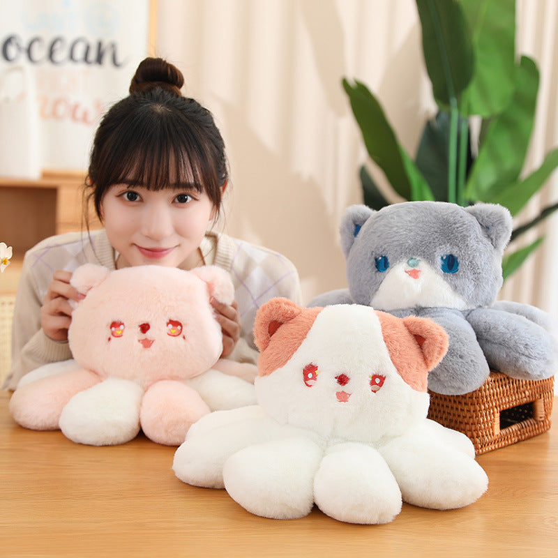 Jellyfish Octopus Plush Toy For Cats