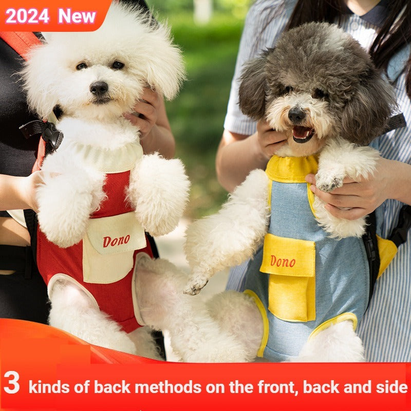 Breathable Pet Chest Sling Carrier Bag For Cats Dogs