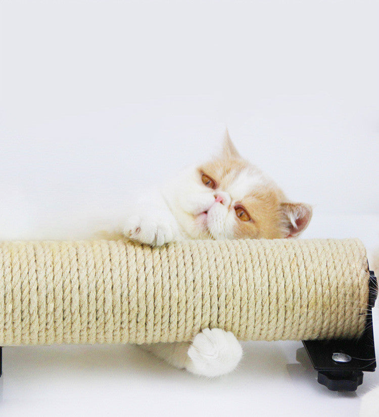 Wear-Resistant Sisal Cat Scratching Post Two Sizes